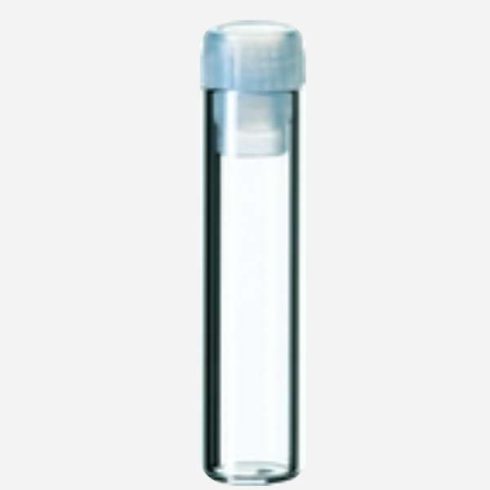 1ml áttetsző szinű üvegfiola műanyag dugóval 100 db